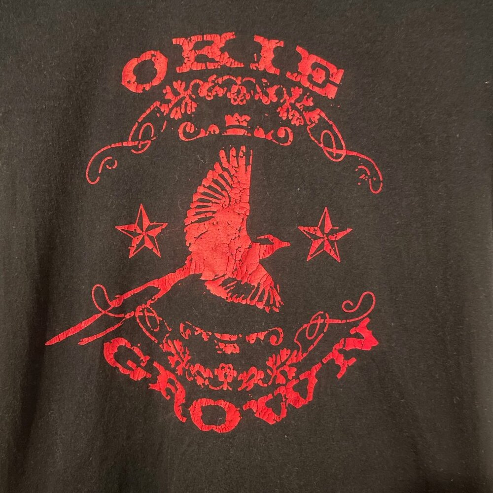 Okie Grown Small Women's Black T-Shirt